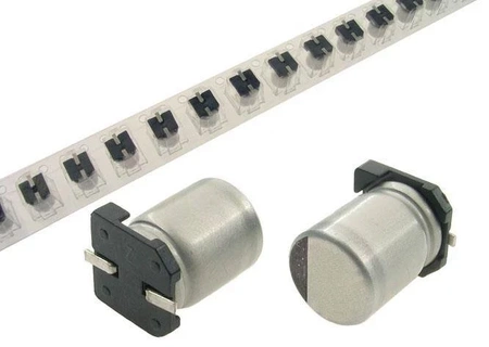 Kondensator elektrolityczny 100uF 50V SMD typ E