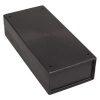 Obudowa uniwersalna Z5B, 90,1 × 200,2 × 49 mm, PS, czarna, z panelami bocznymi, Kradex