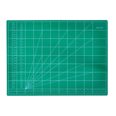 Mata modelarska do cięcia 60x45cm (A2) – samogojąca, wielowarstwowa, dwustronna, zielona, KC1043