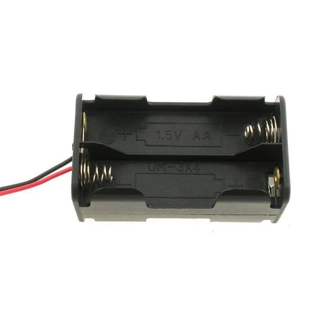 Koszyk baterii AA x4 z przewodami