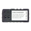 Ładowarka USB 2.4A, 2x USB biały, moduł 1/2 do ramki Tawoia Glass