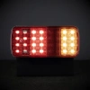 Lampa tylna zespolona LED 220 × 100 mm, 3 funkcje i odblask, uniwersalna L=P - L2505