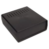 Obudowa uniwersalna Z1W, 188 × 197 × 70 mm, PS, czarna, wentylowana, z panelami bocznymi, Kradex