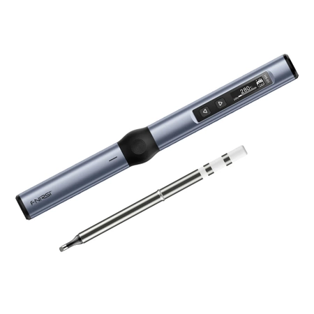 Lutownica bezprzewodowa FNIRSI HS01 z regulacją napięcia pracy grota 9-20V