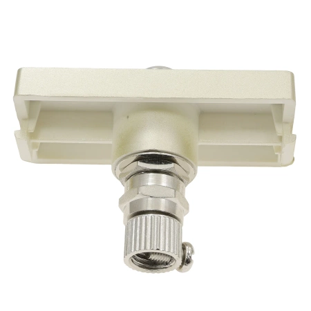 Moduł 1/2 - gniazdo antenowe SAT (typ F) - złoty - kompatybilny z ramkami Tawoia Glass