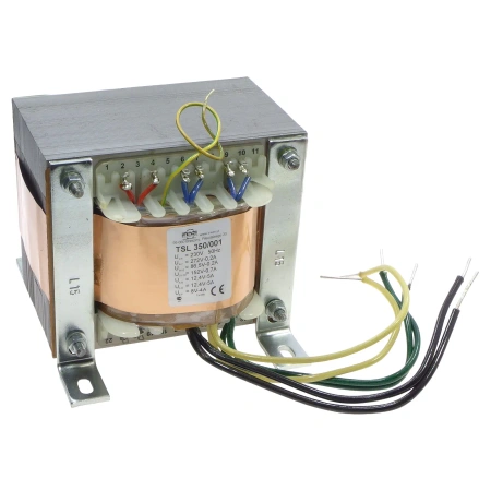 Transformator 350VA, 230Vac (272V, 152V, 86.5V, 12.4V, 12.4V, 8V) 0.2A