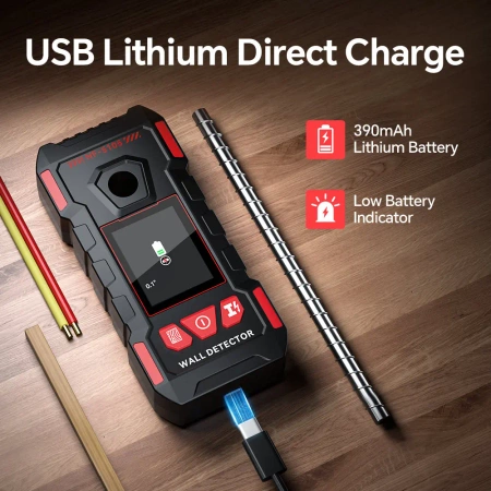 Wykrywacz ukrytych przewodów, metali i drewna w ścianach, Noyafa NF-5105