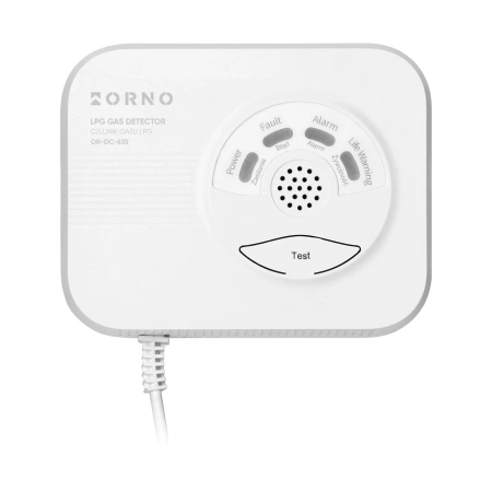 Czujnik gazu LPG, ORNO OR-DC-635