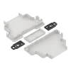 Obudowa modułowa na szynę DIN ZD1001J-A, 90 × 18 × 65 mm, ABS, szara, Kradex