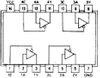 Bufor trójstanowy 74HC125 - 4 kanały - 2÷6V - SMD