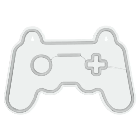 Neon LED "gamepad", dekoracja LED 41x27,5cm zasilanie z baterii lub USB