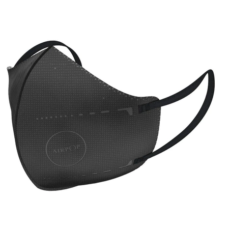 Maska antysmogowa AirPOP Pocket 2szt. czarna