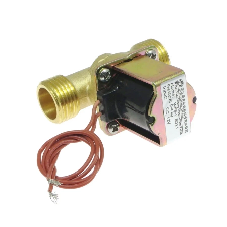 Elektrozawór 12V 1/2 cala metalowy 0.02~0.8MPa WFS-E-B011