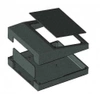 Obudowa uniwersalna Z25, 220 × 220 × 78 mm, PS, czarna, z panelami bocznymi, Kradex