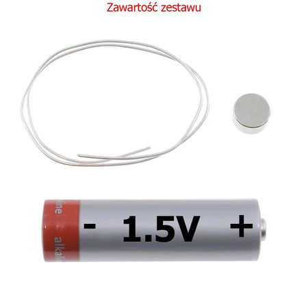 Silnik jednobiegunowy - eksperyment szkolny AVT EDU01