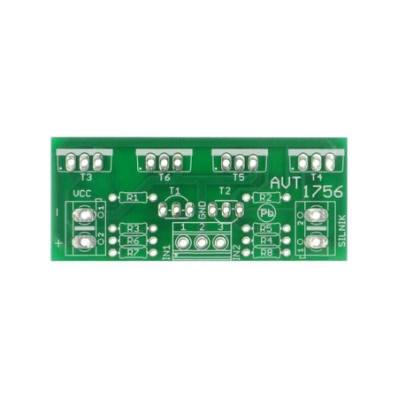 Mostek H, PCB do projektu AVT1756