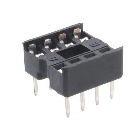 Podstawka DIP 8 pin, raster 2,54 mm