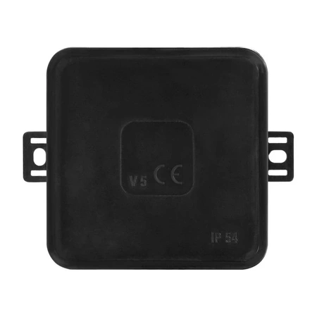Puszka 12 przepustów 75x75x41mm IP54 czarna