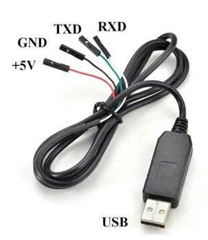 Konwerter USB-UART/RS232 - z przewodem 100cm - PL2303HX - zgodny z Arduino