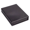 Obudowa uniwersalna Z19, 128 × 94 × 25 mm, ABS, czarna, z panelami bocznymi, Kradex