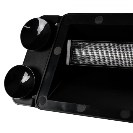 Lampa błyskowa LED do pojazdu, na przyssawki, 18 LED, światło pomarańczowe, przyssawki, R65 R10, LW0052