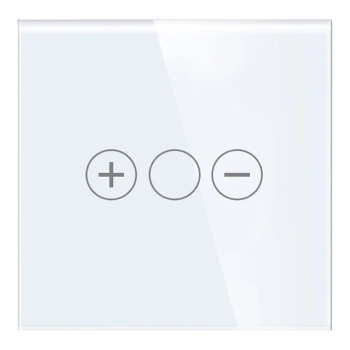 Ściemniacz dotykowy szklany 1000W - sterowanie ZigBee - biały - Tawoia Smart Home