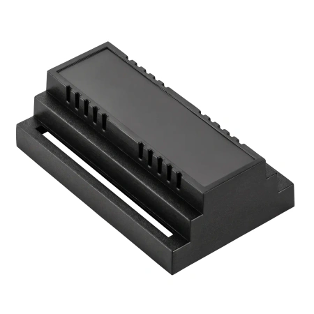 Obudowa modułowa na szynę DIN Z104, 88,8 × 138,8 × 62,8 mm, ABS V0, czarna, Kradex