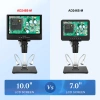 Mikroskop laboratoryjny do elektroniki, biologii i badań próbek, 3 obiektywy, ekran 10″ – Andonstar AD249S-M