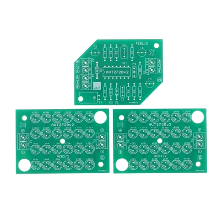 Efekt LED - stroboskop, PCB do projektu AVT2720