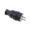 Wtyczka gumowa prosta 250 V 16 A z uziemieniem, IP44, WT-30G
