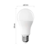 Żarówka LED E27 bańka A60, 14 W, odpowiednik 120 W, ciepła biel, 1901 lm, EMOS ZAR-E-ZQ5D75