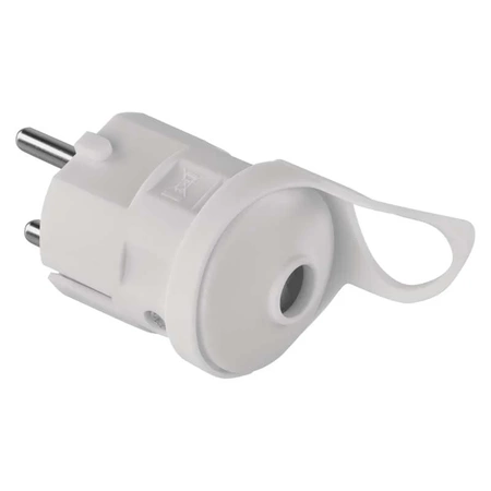Wtyczka prosta 250 V 16 A z uchwytem, biała, Emos P0038, kod P0038