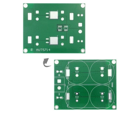 Moduł superkondensatora z balanserem, PCB do projektu AVT5714