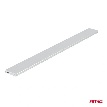 Lampa LED bezprzewodowa z czujnikiem ruchu PIR 2 W 1500 mAh 40 cm 180 lm 6000 K USB-C, AMIO-04894
