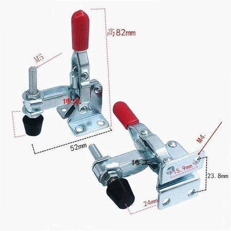 Ścisk szybkomocujący GH-101A MC04-1 50kg U-BAR - do prac serwisowych, warsztatu