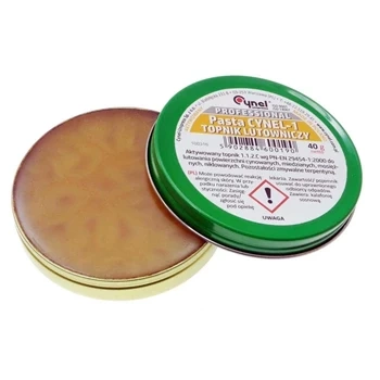 Pasta lutownicza Cynel-1, 40 g, topnik aktywny 1.1.2.C, do lutowania miękkiego