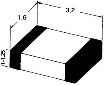 Dioda przełączająca 1N4148 - 0,15A 75V SMD 1206