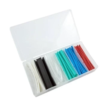 Zestaw koszulek termokurczliwych 100 szt. po 10 cm, mix kolorów, HST-100C/2