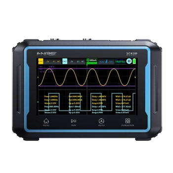 Dwukanałowy oscyloskop z multimetrem i generatorem 50MHz FNIRSI 2C53P