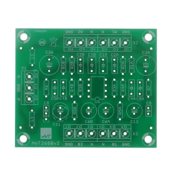 Przedwzmacniacz gramofonowy RIAA stereo MM - PCB do projektu AVT 2680