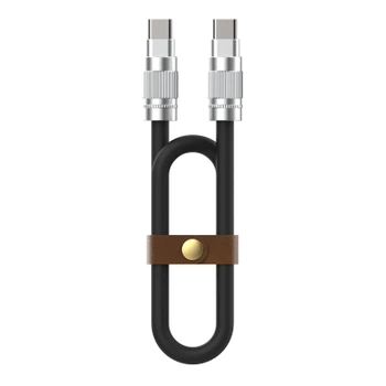 Kabel USB C-C PREMIUM 1.2m, szybkie ładowanie 250W, FNIRSI C2C PDCharging cable