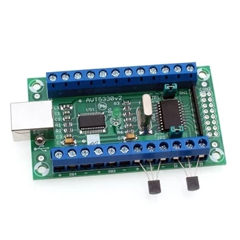 Rejestrator temperatury 8-kanałowy USB z 2 czujnikami DS18B20 - zlutowany KIT AVT 5330