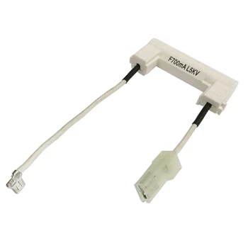 Bezpiecznik 0.7A 5kV 40mm w obudowie, do mikrofalówki