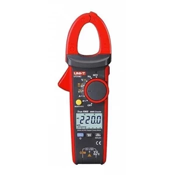 Miernik cęgowy Uni-T UT-216C, 600 A AC/DC, szczęki 30 mm, True RMS, NCV, temperatura