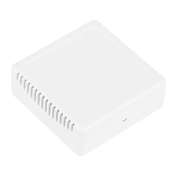 Obudowa uniwersalna Z123WB, 75,8 × 75,8 × 30,2 mm, ABS, biała, wentylowana, z panelami bocznymi, Kradex