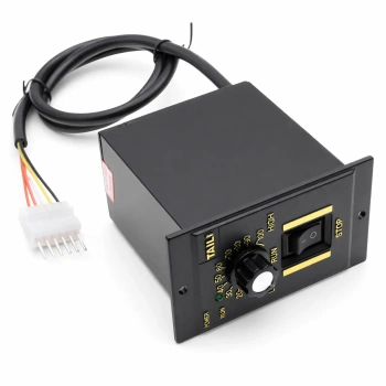 Regulator obrotów silnika 230V 60W – panelowy sterownik prędkości AC z regulacją 0–100