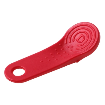 Uchwyt-brelok do pastylki iButton DS1990/DS1990A MicroCan F5, jasnoczerwony