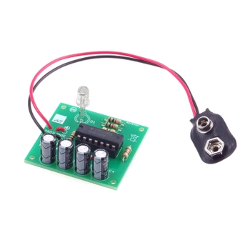 Kolorowy gadżet LED RGB z losową zmianą 7 barw - KIT AVT 749