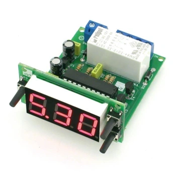 Precyzyjny timer 1 s - 99 min z przekaźnikiem - KIT AVT 1995