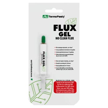 Topnik do lutowania FLUX-GEL - strzykawka - 1.4ml - AGTermoPasty AGT-047